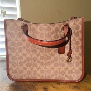Coach Tyler Carryall 28 Best Seller! In signature canvas, C3889